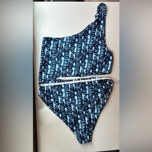 Skatie Nicole One Piece - Azul